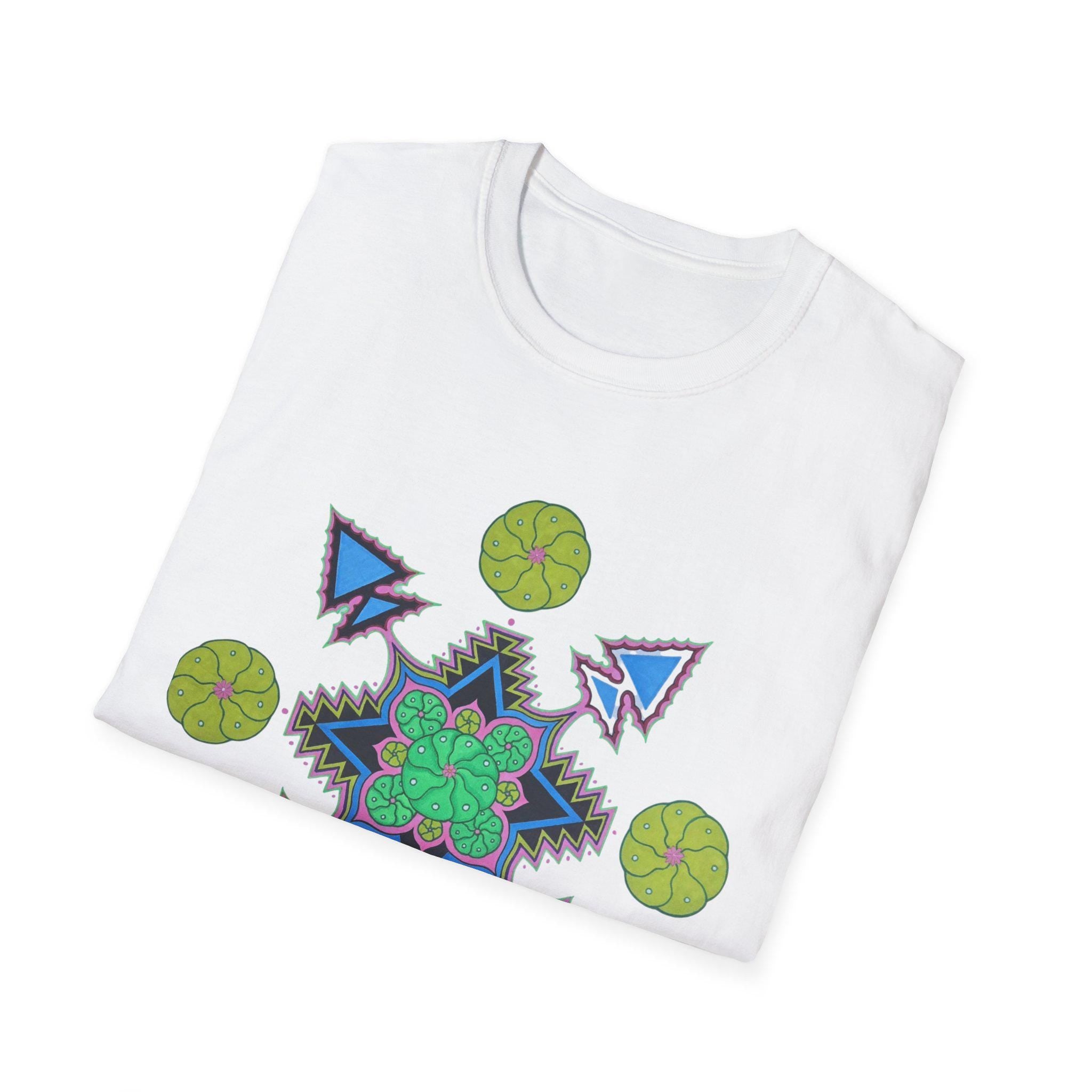 Peyote Button Mandala - NAC, Native American Church Art, Klamath Modoc Artist, Sacred Geometry