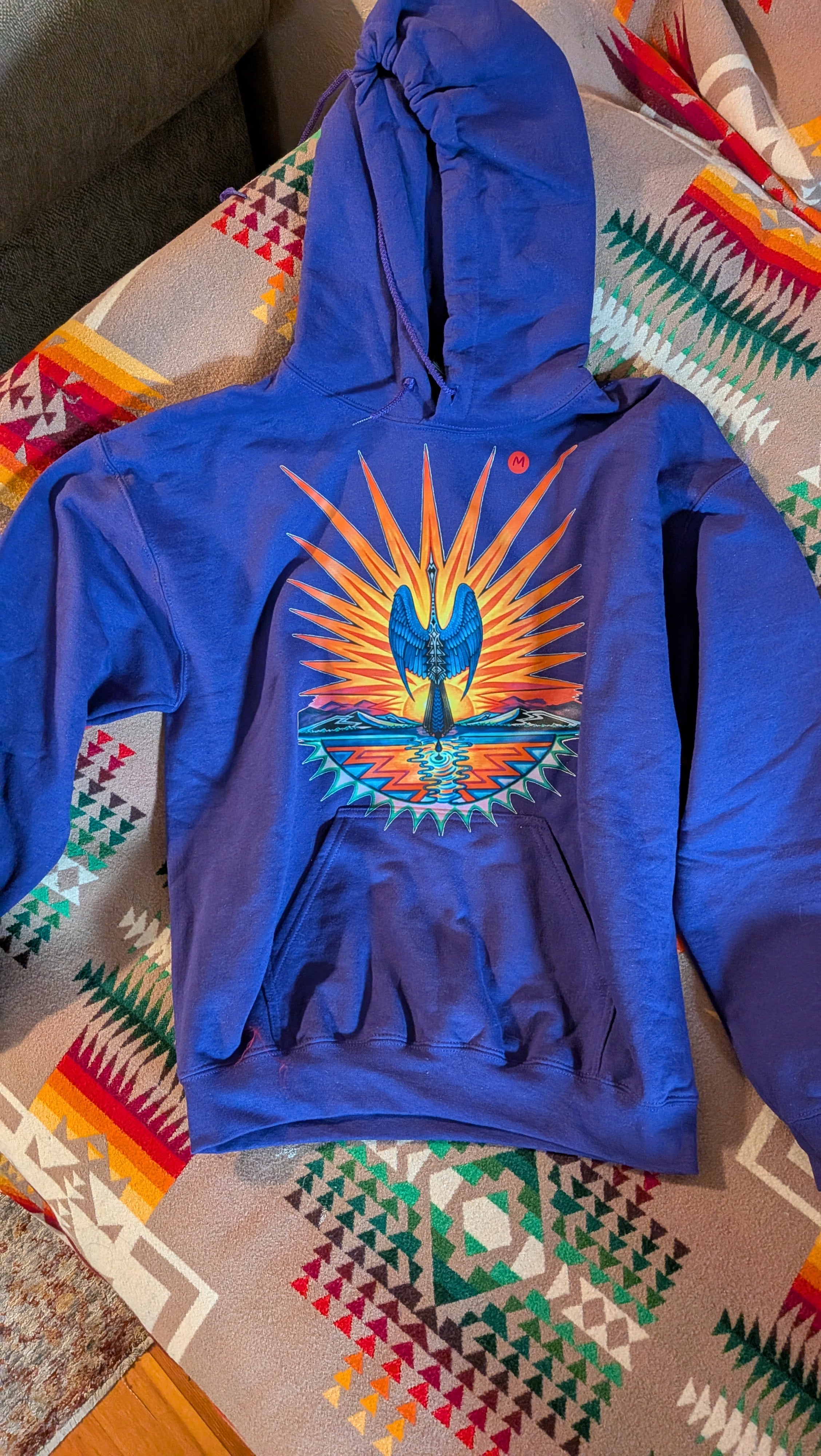 Prisma Waterbird Hoodie - Native American Wearable Art